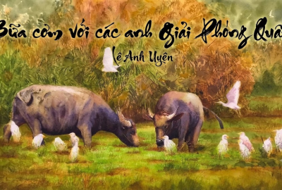 Bữa cơm với các anh Giải Phóng Quân